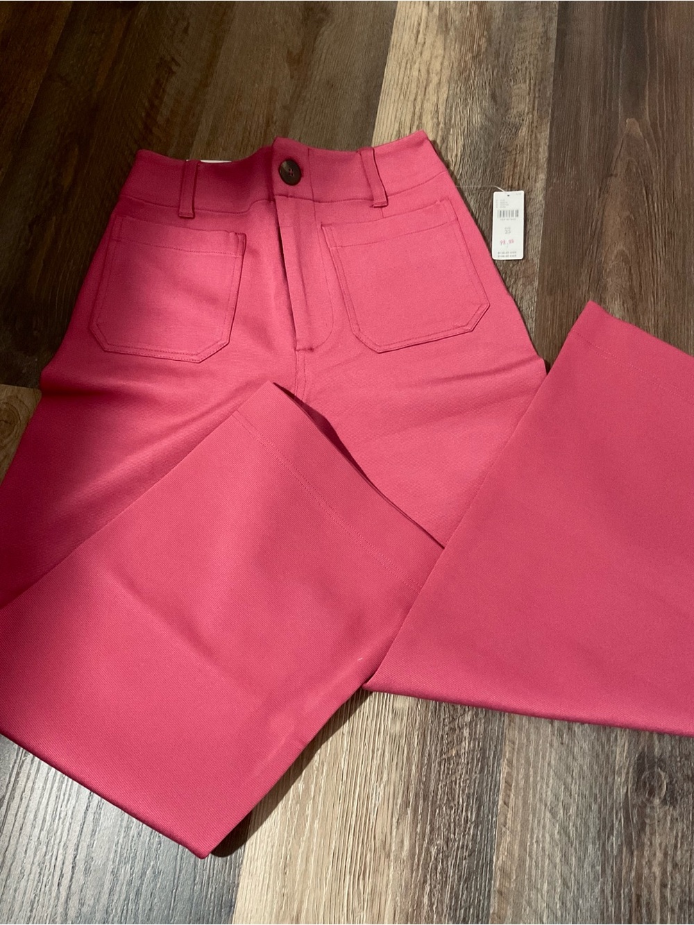 Maeve Colette Knit Cropped Wide Leg Pants